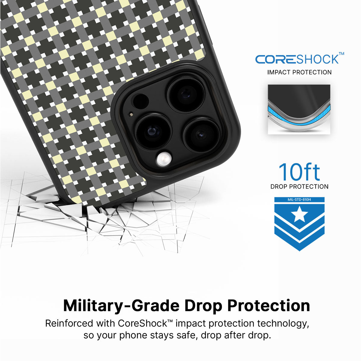 Sea of Pearls - iPhone 15 Pro Case #case type_core (magsafe), #case type_core (non magsafe)