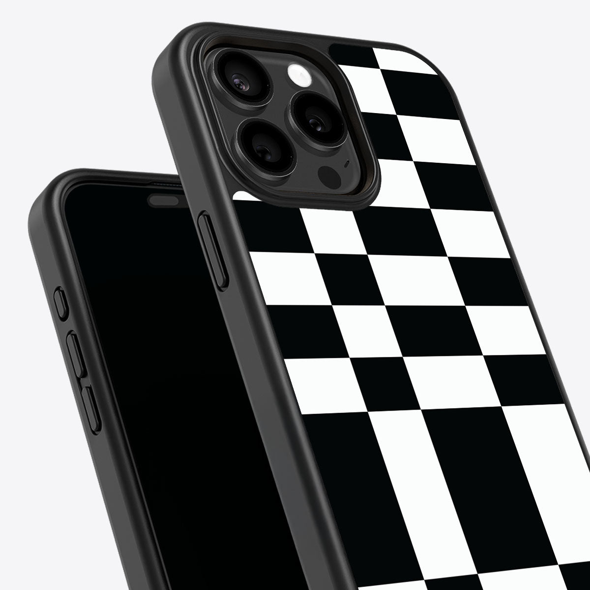 Skewed Checks - iPhone 15 Pro Case  #case type_core (non magsafe)