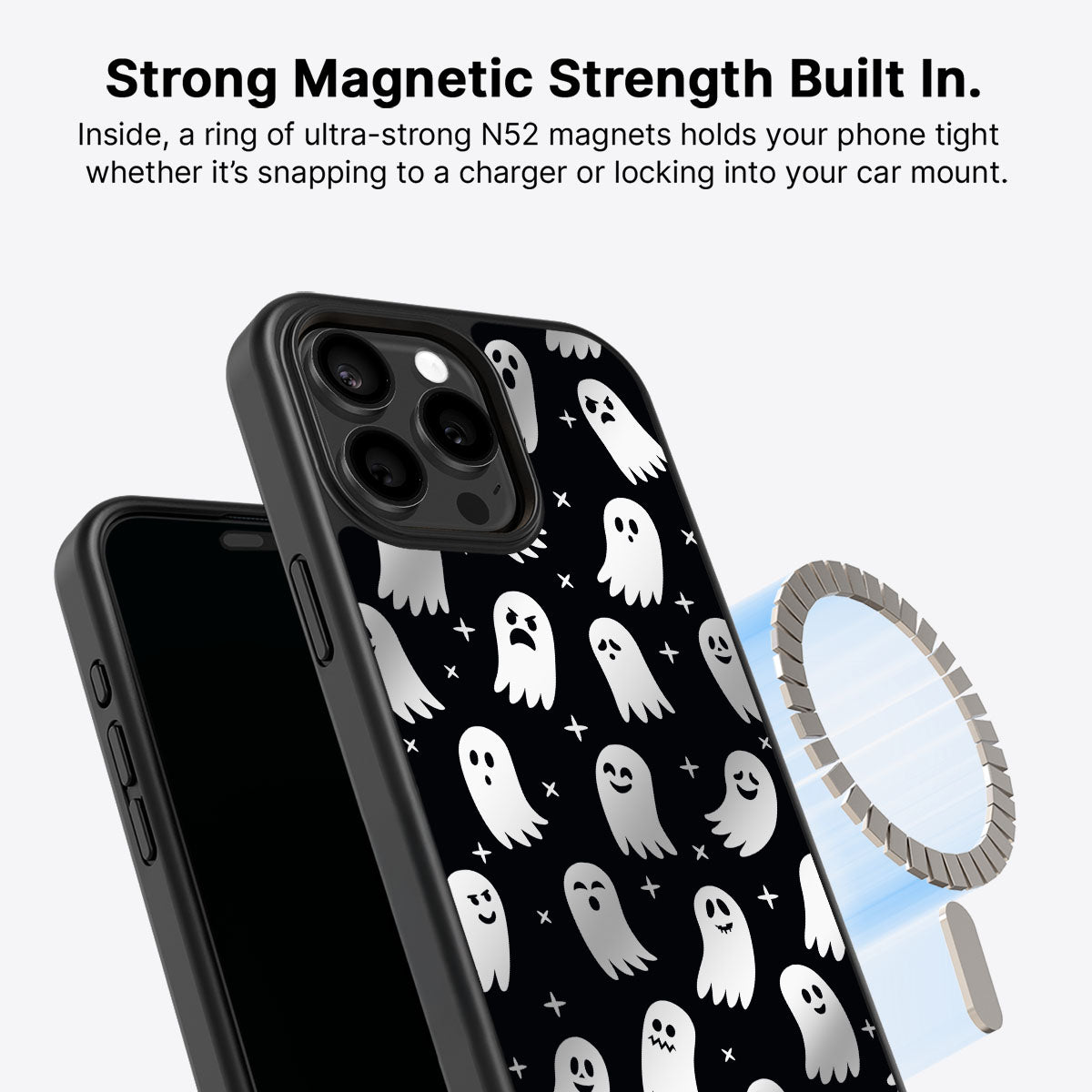 Spooky Spirits - iPhone 15 Pro Case #case type_core (magsafe)