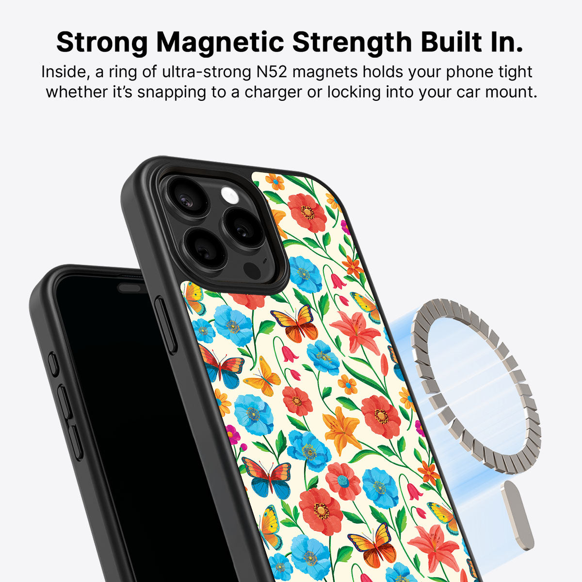Spring Garden - iPhone 15 Pro Case #case type_core (magsafe)