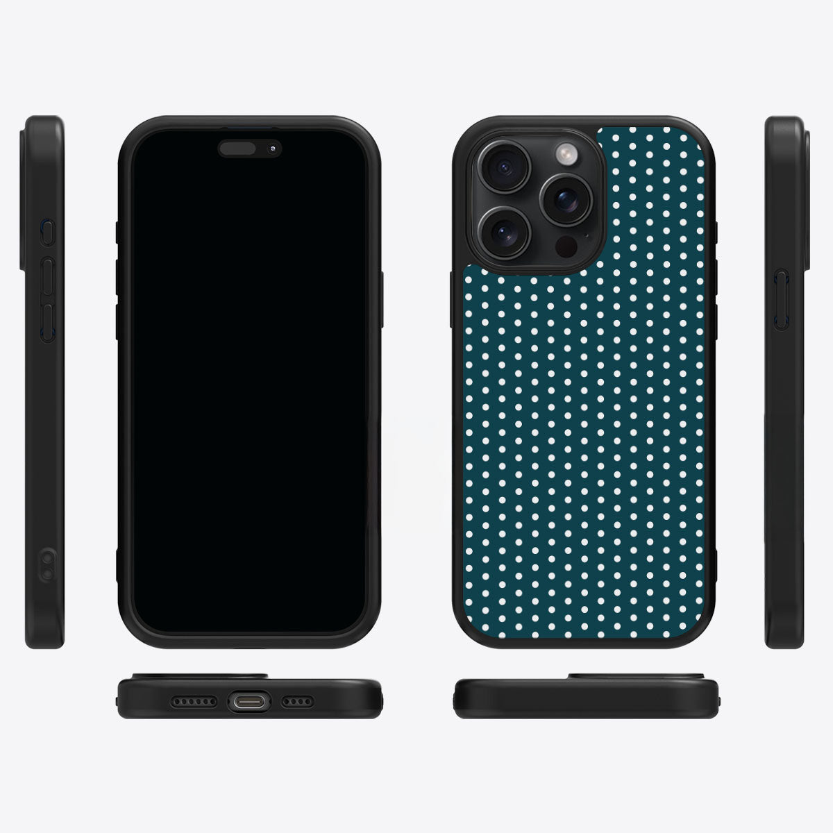 Teal Mesh - iPhone 15 Pro Case #case type_core (magsafe), #case type_core (non magsafe)
