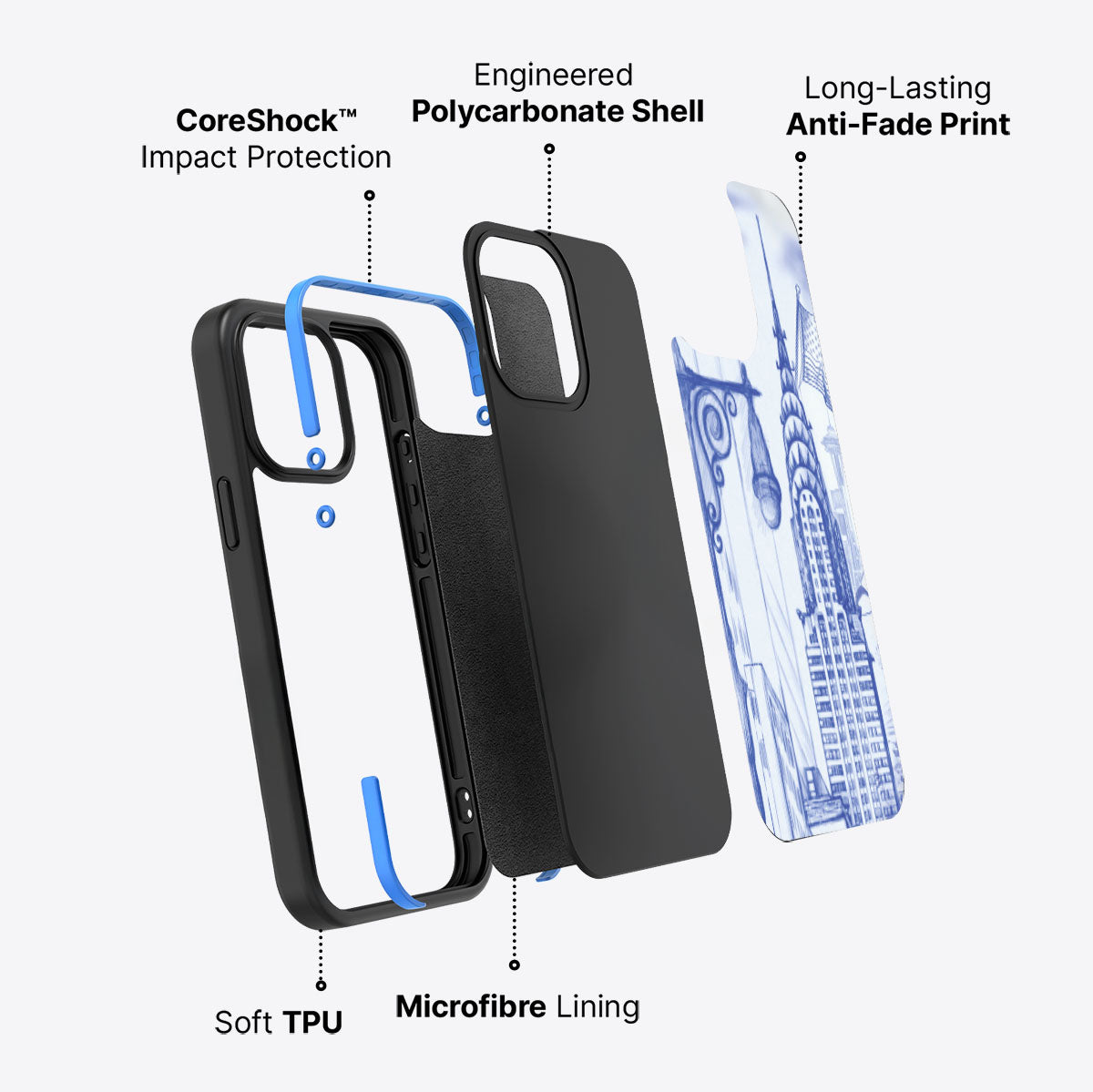 American Dream - iPhone 15 Pro Max Case #case type_core (non magsafe)