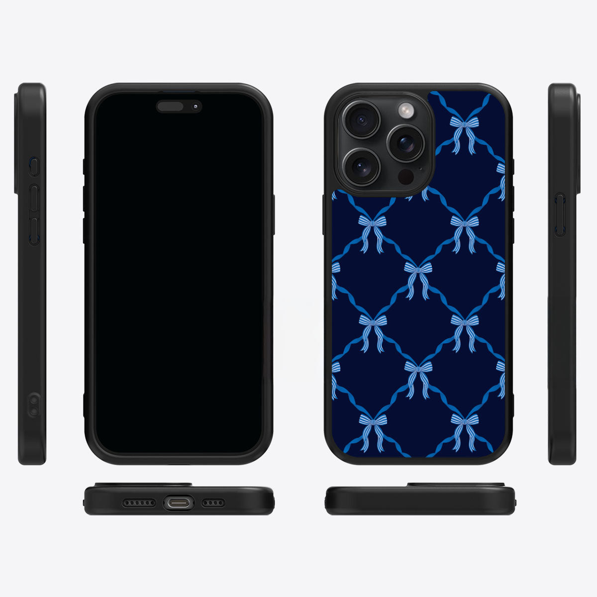 Azure Elegance - iPhone 15 Pro Max Case