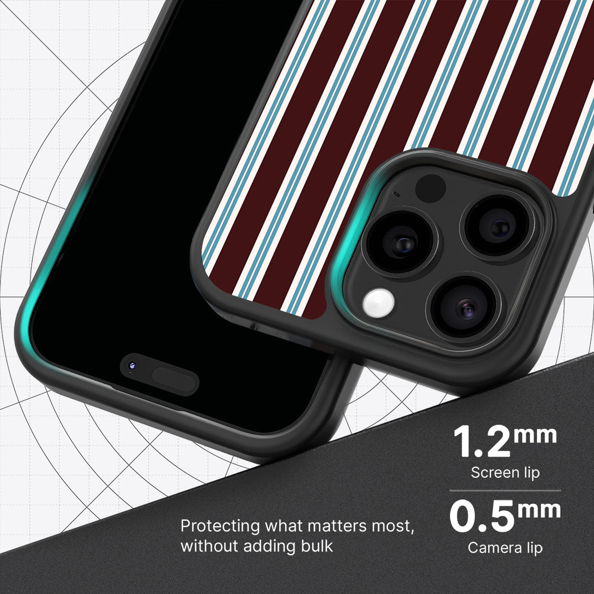 Blue Ravines - iPhone 15 Pro Max Case #case type_core (magsafe), #case type_core (non magsafe)