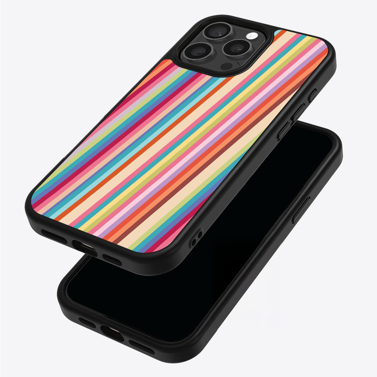 Candy Stripe - iPhone 15 Pro Max Case #case type_core (magsafe), #case type_core (non magsafe)