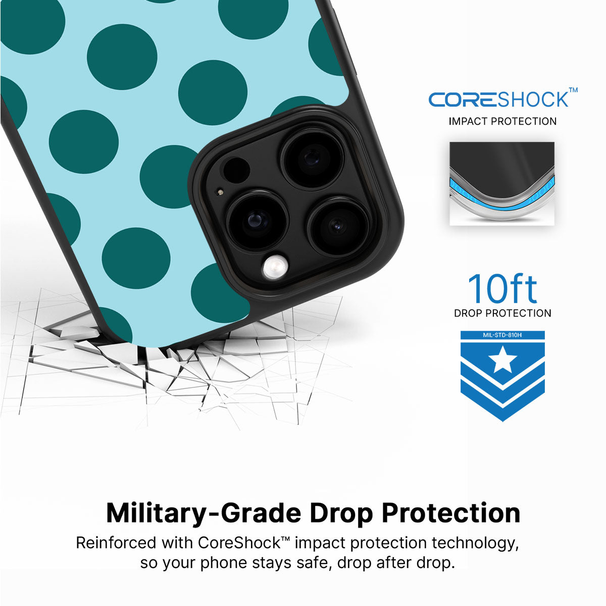 Coral Bed - iPhone 15 Pro Max Case #case type_core (magsafe), #case type_core (non magsafe)