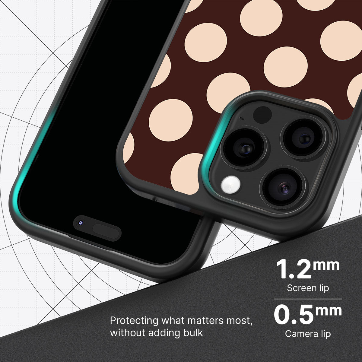 Hazelnut Spread - iPhone 15 Pro Max Case #case type_core (magsafe), #case type_core (non magsafe)