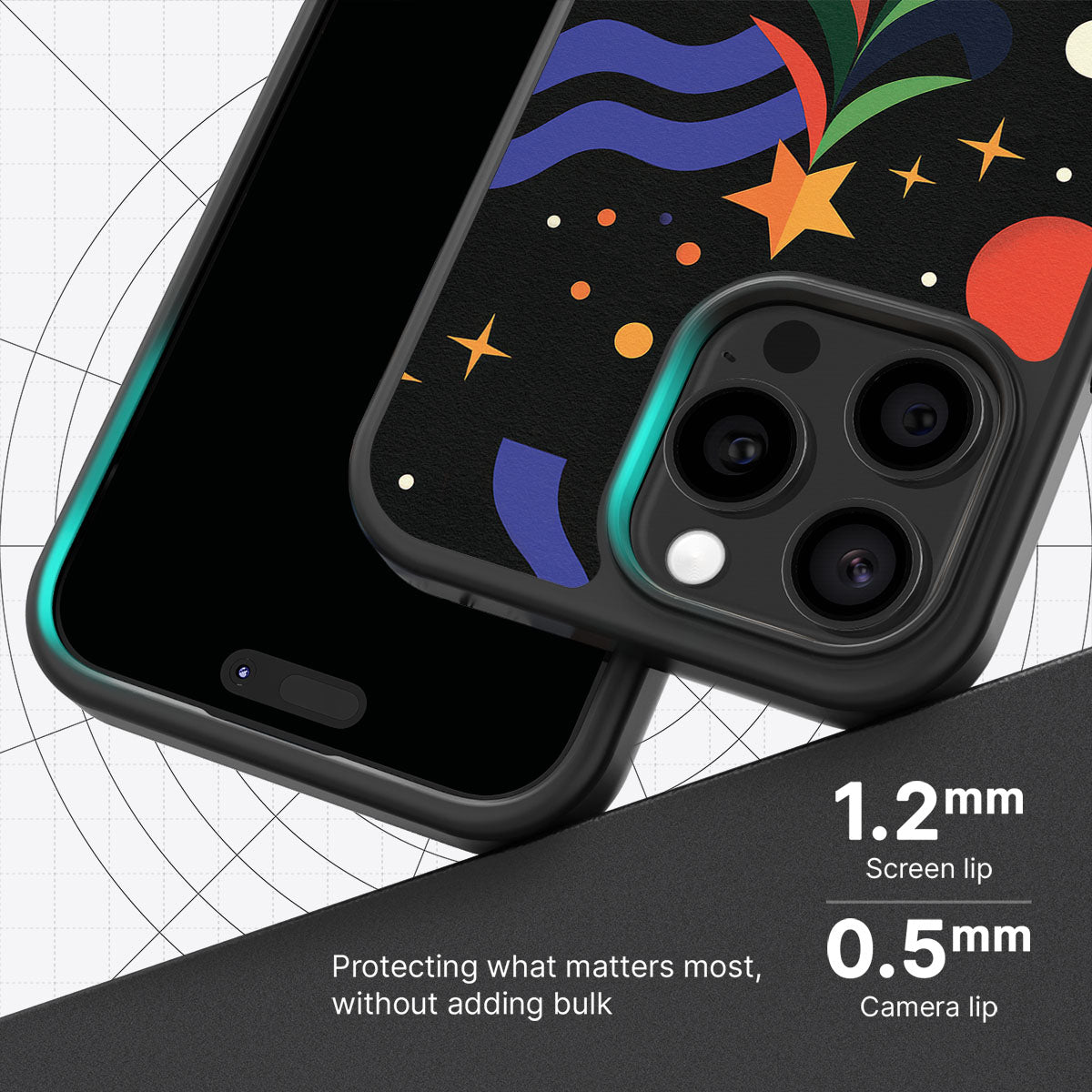 Jazz Jingles - iPhone 15 Pro Max Case #case type_core (magsafe), #case type_core (non magsafe)