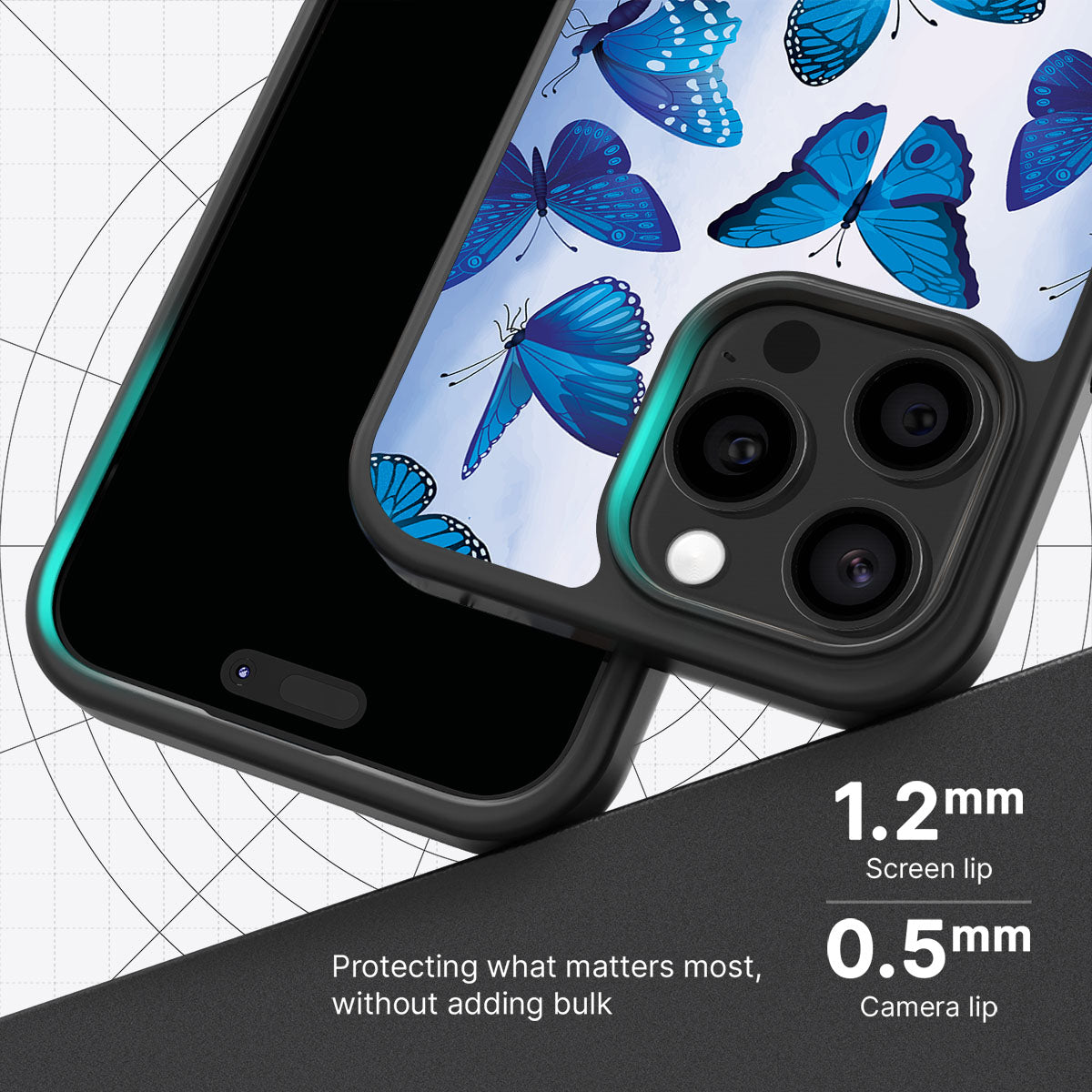 Magic Butterflies - iPhone 15 Pro Max Case