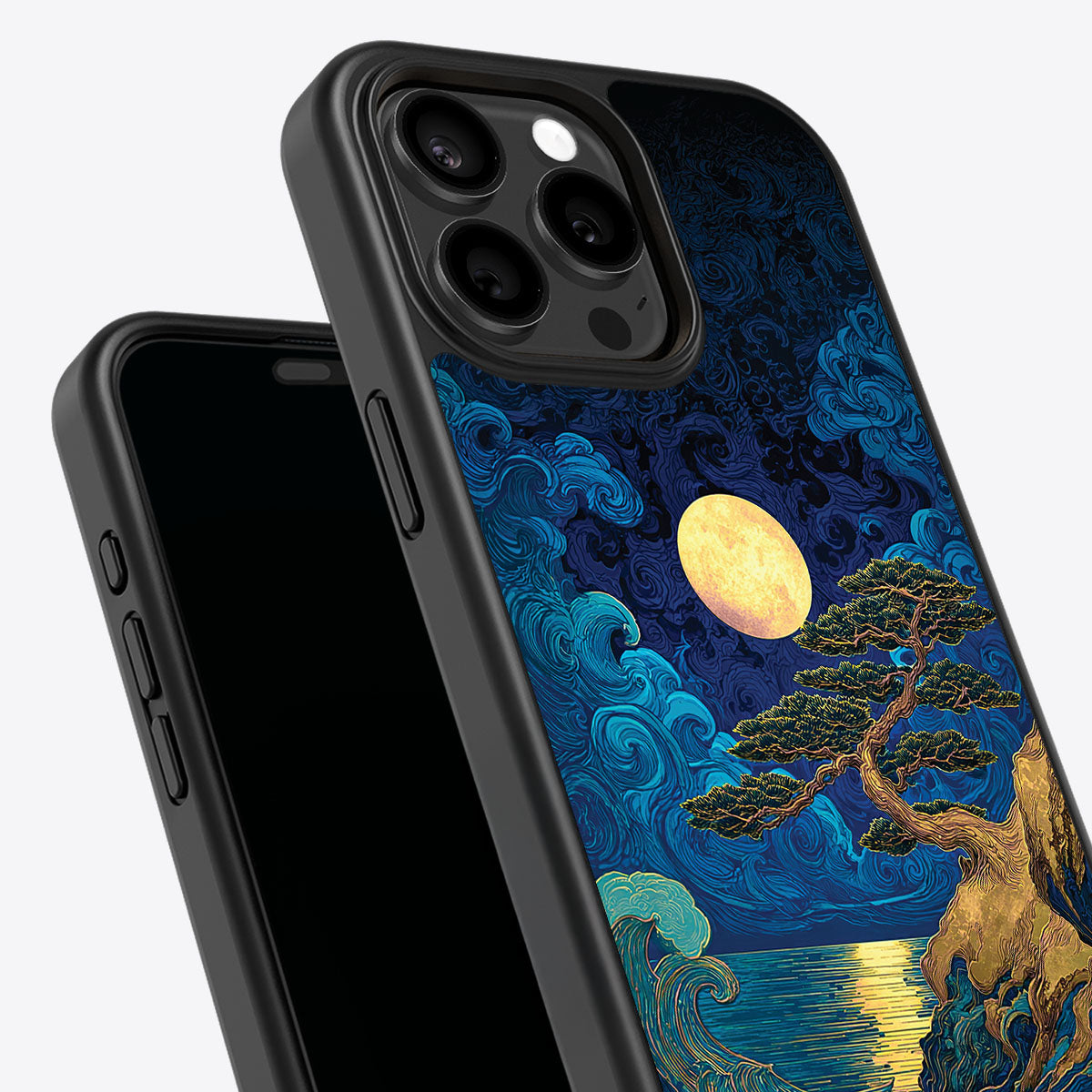 Moonlit Tide - iPhone 15 Pro Max Case #case type_core (non magsafe)