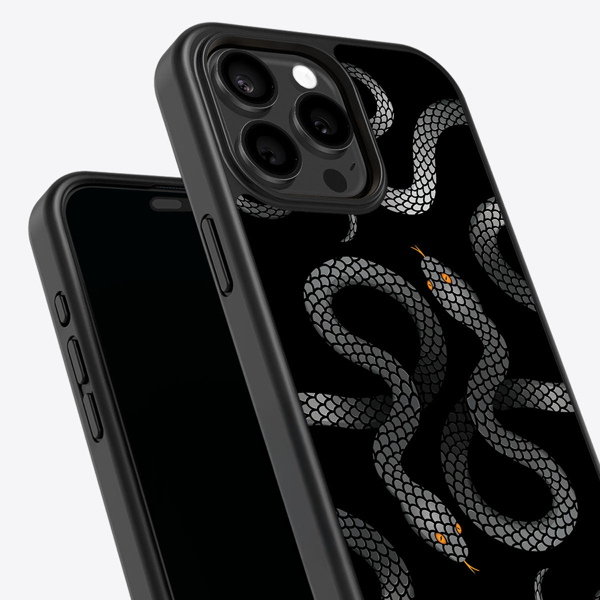 Noir Serpent - iPhone 15 Pro Max Case #case type_core (non magsafe)
