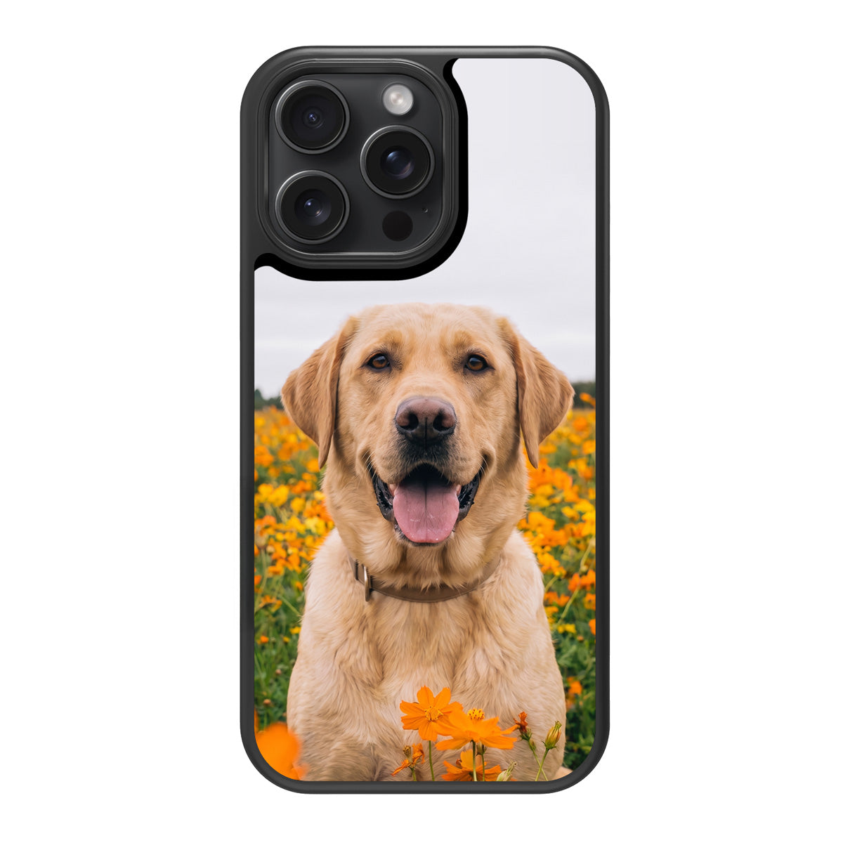 Personalised iPhone 15 Pro Max case – single pet photo design
