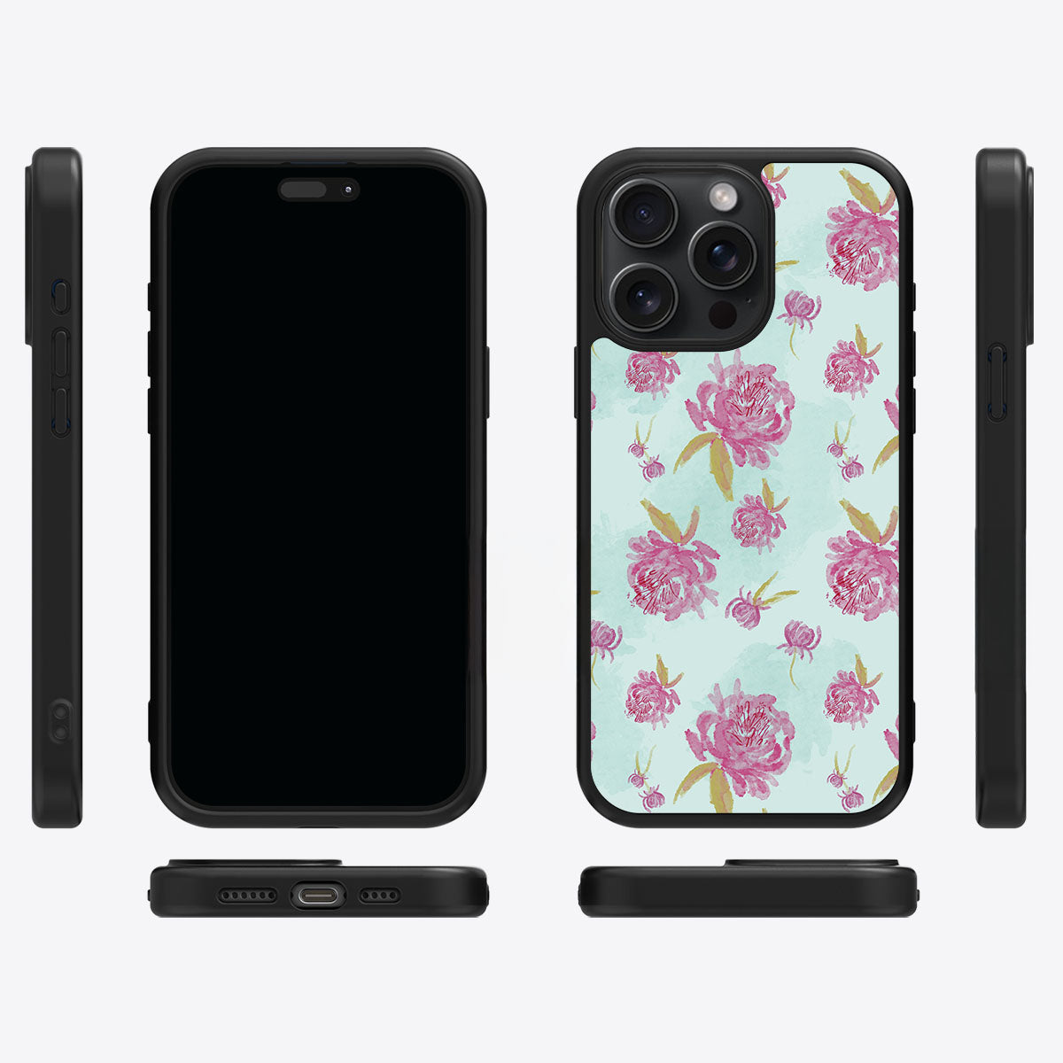 Rose Impressions - iPhone 15 Pro Max Case #case type_core (magsafe), #case type_core (non magsafe)