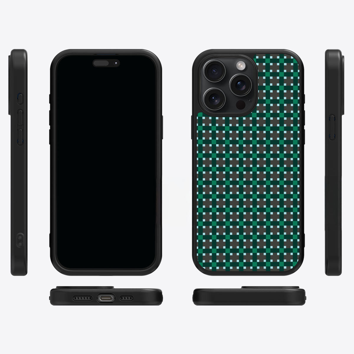 Sea of Emeralds - iPhone 15 Pro Max Case #case type_core (magsafe), #case type_core (non magsafe)