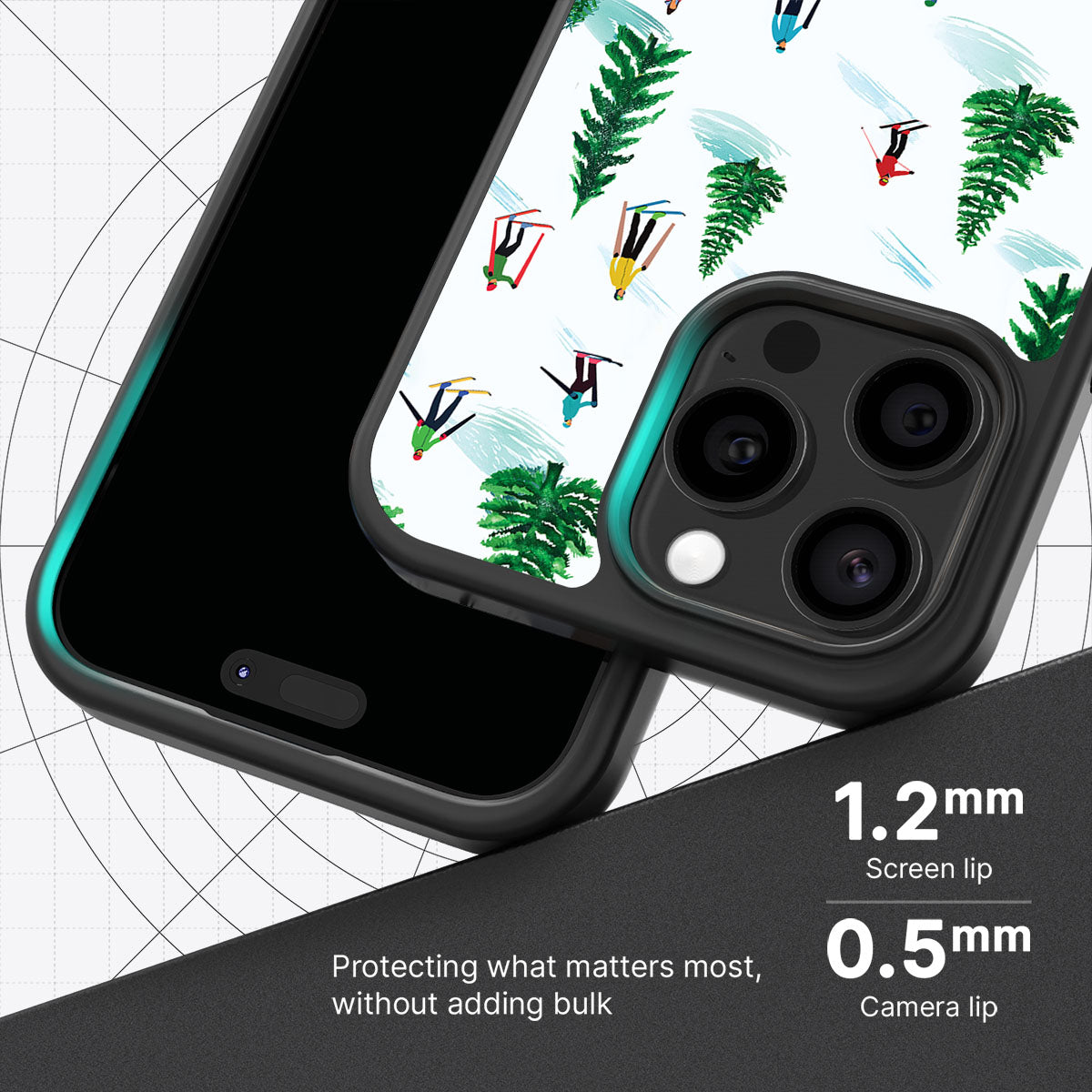 Ski Club - iPhone 15 Pro Max Case #case type_core (magsafe), #case type_core (non magsafe)