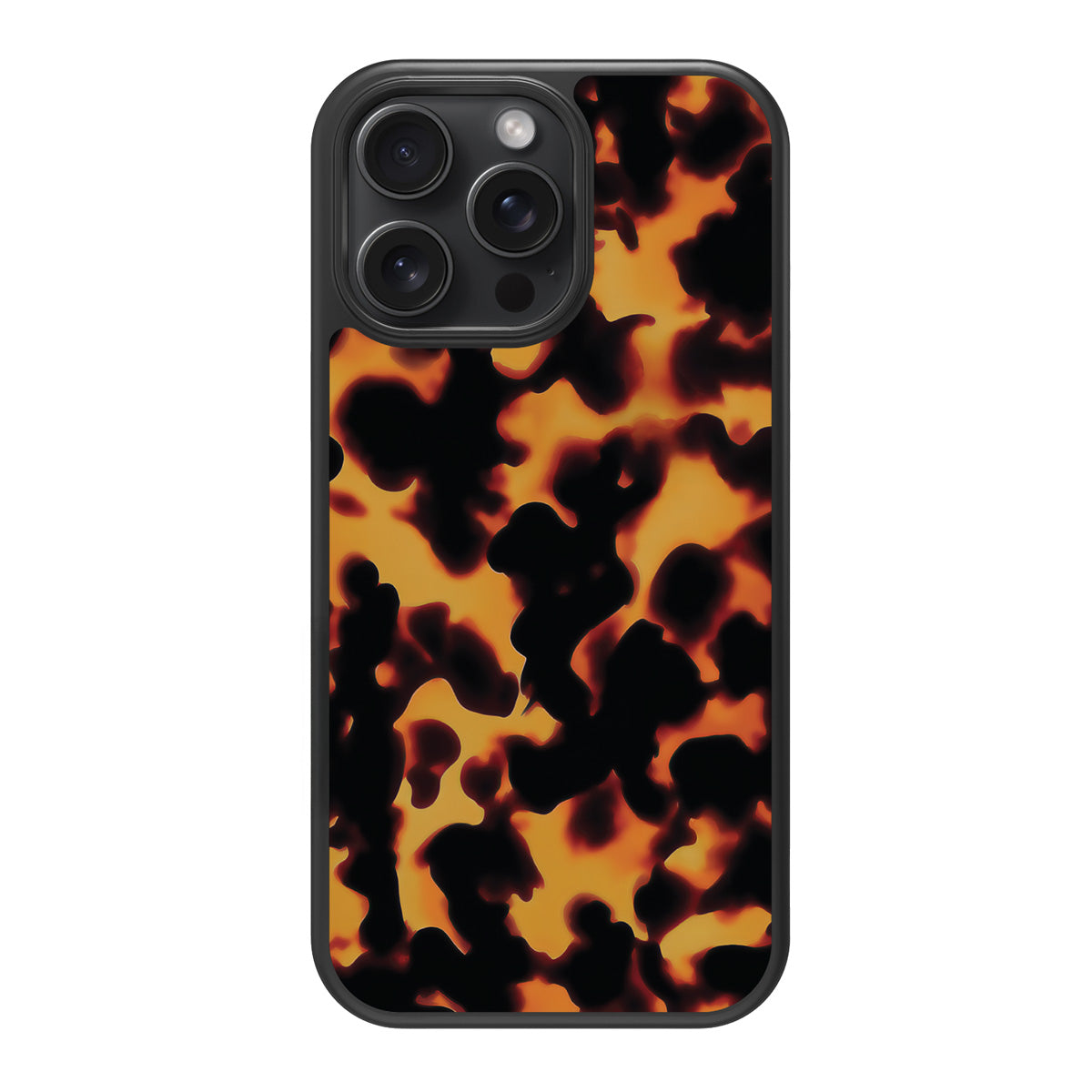 Animal Print Designer iPhone 15 Pro Max Case – Tortoise Shell | MagSafe