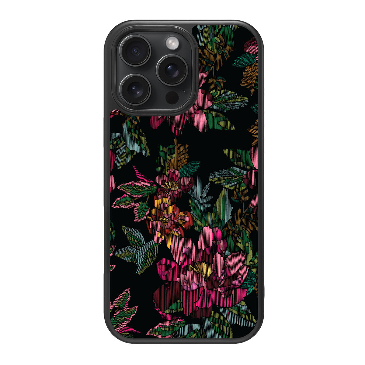 Woven Blooms - iPhone 15 Pro Max Case #case type_core (magsafe), #case type_core (non magsafe)