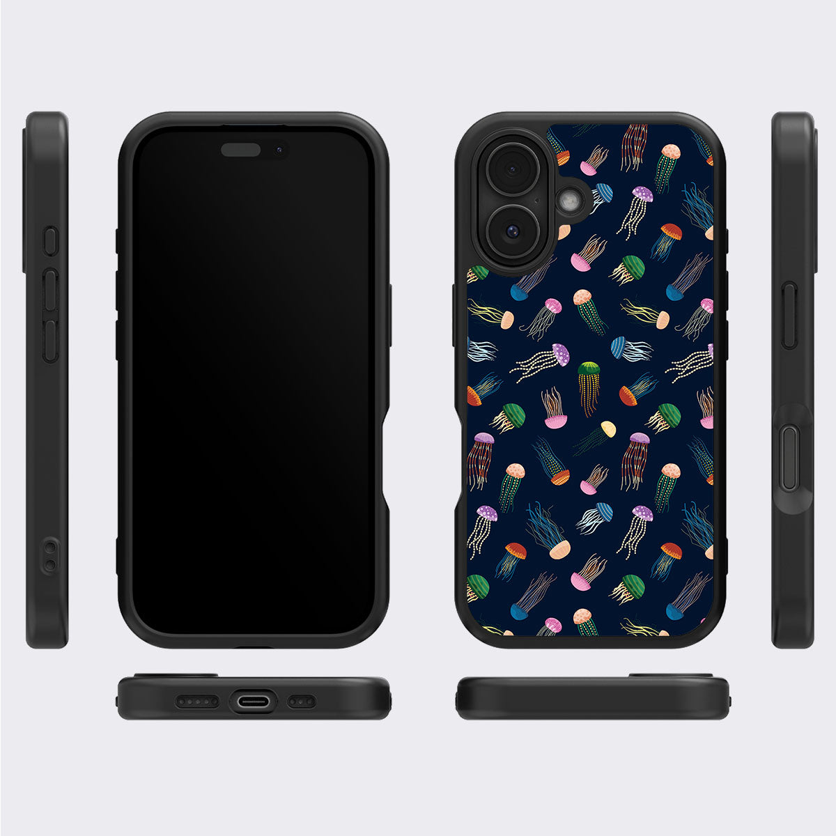 Jellyfish - iPhone 16 Case, #case type_core (magsafe), #case type_core (non magsafe)