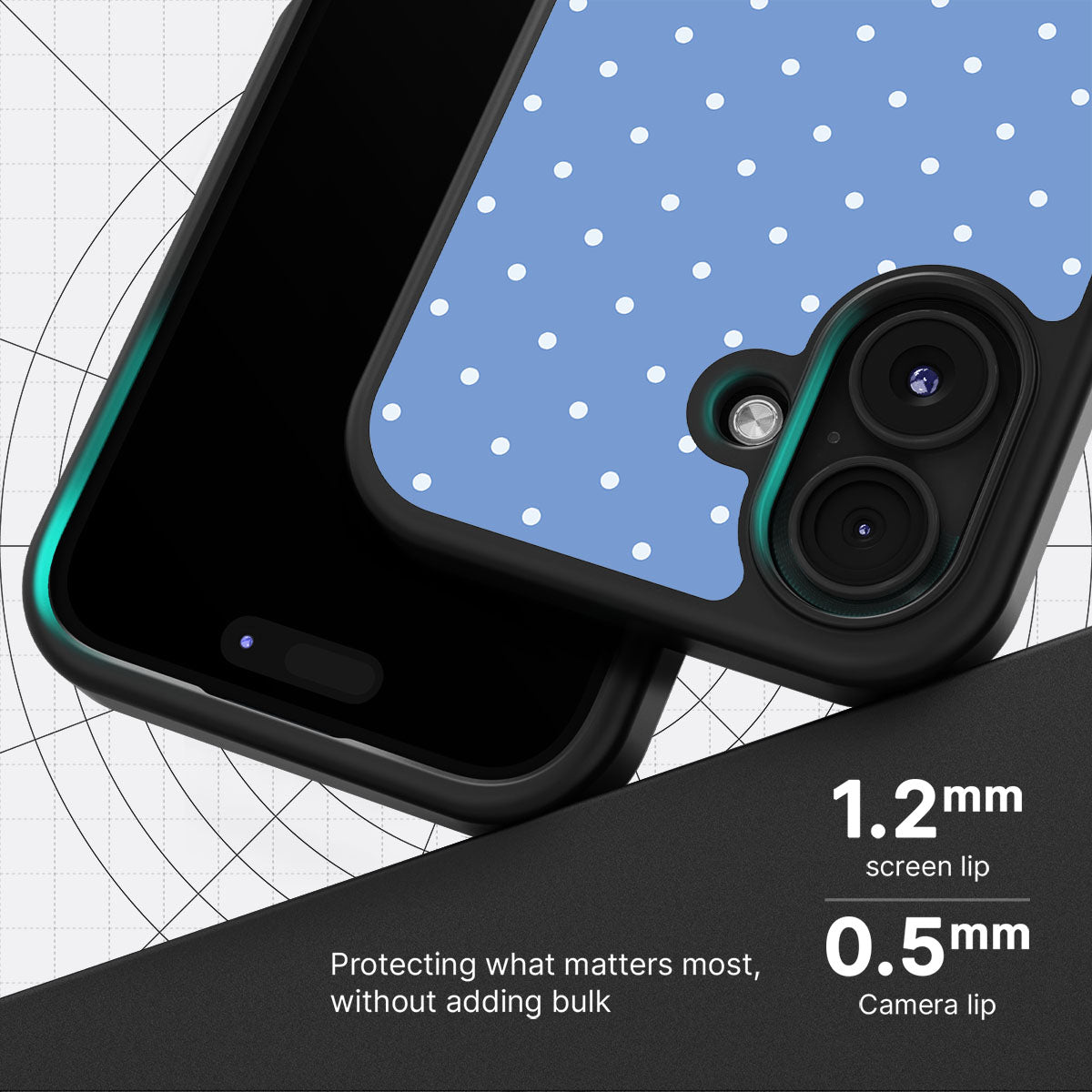 Azurelle - iPhone 16 Case #case type_core (magsafe), #case type_core (non magsafe)