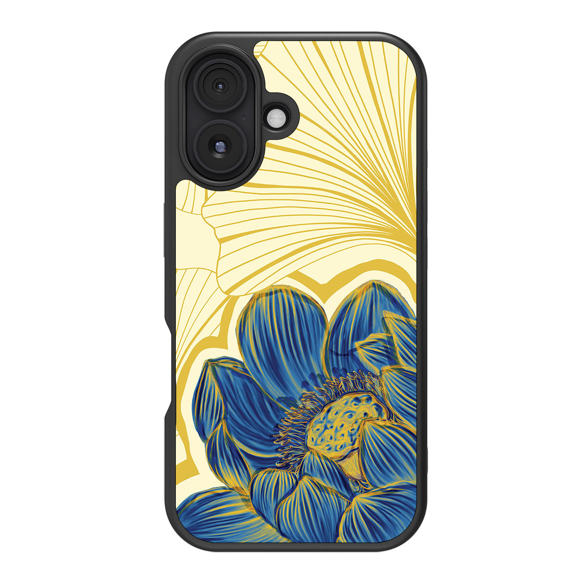 Blue Lotus - iPhone 16 Case #case type_core (magsafe), #case type_core (non magsafe)