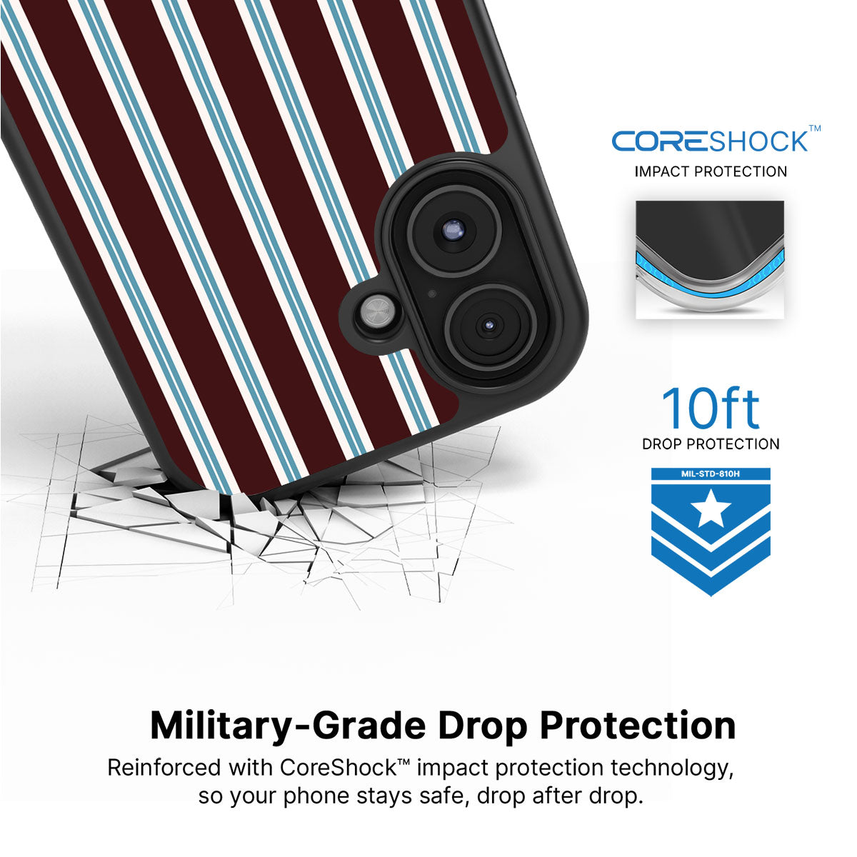 Blue Ravines - iPhone 16 Case #case type_core (magsafe), #case type_core (non magsafe)