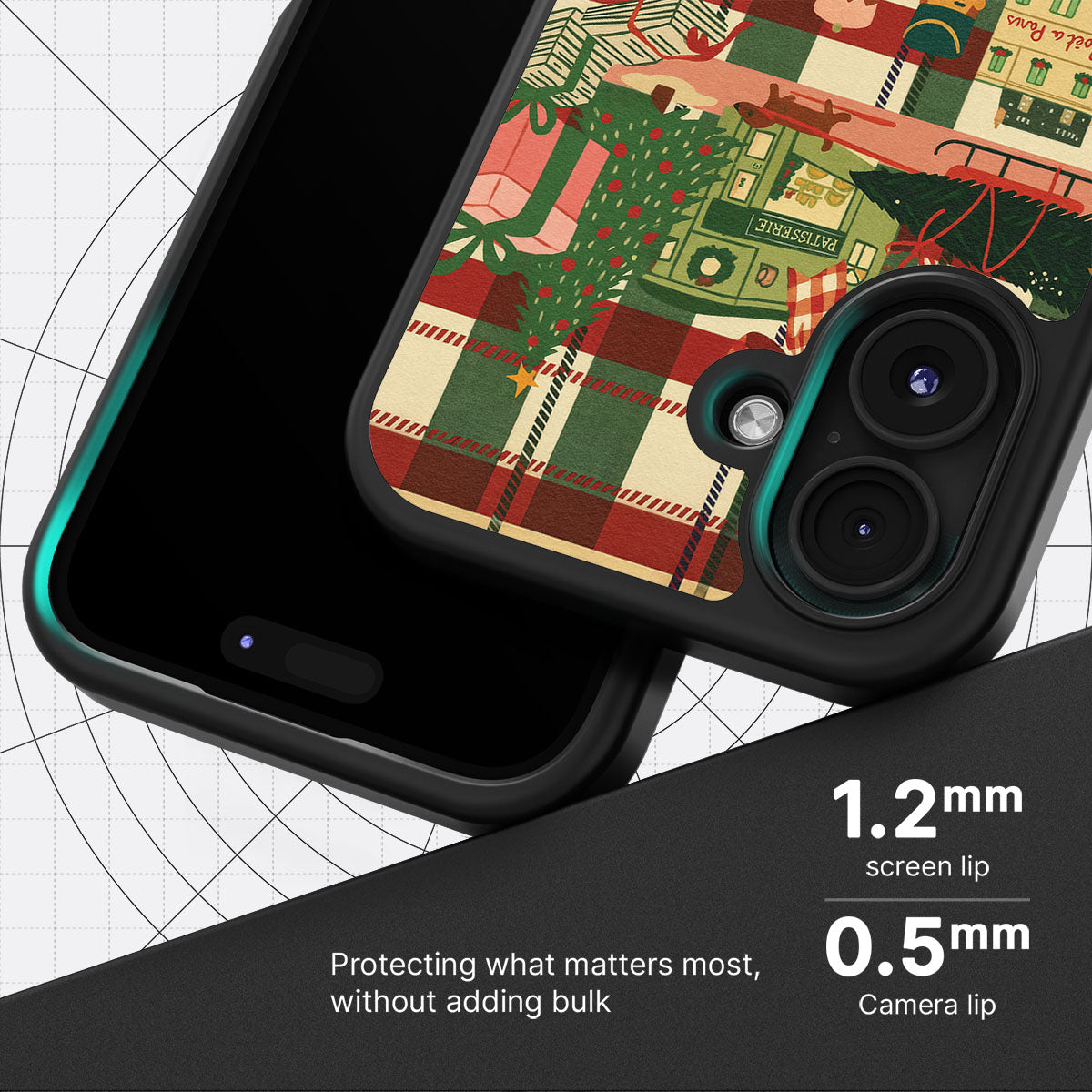 Christmas Joy - iPhone 16 Case #case type_core (magsafe), #case type_core (non magsafe)