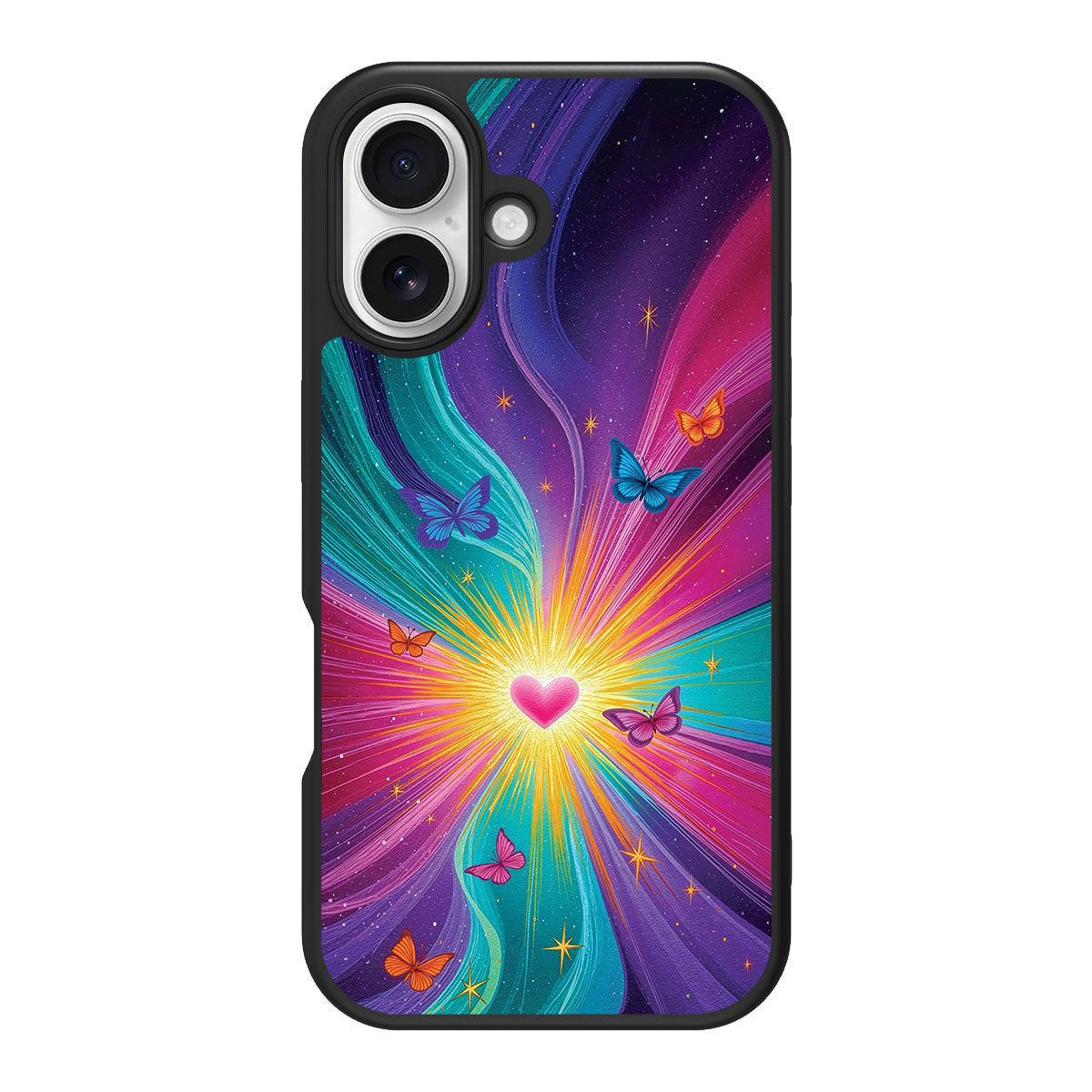iPhone 16 Case with MagSafe – Cosmic Aura