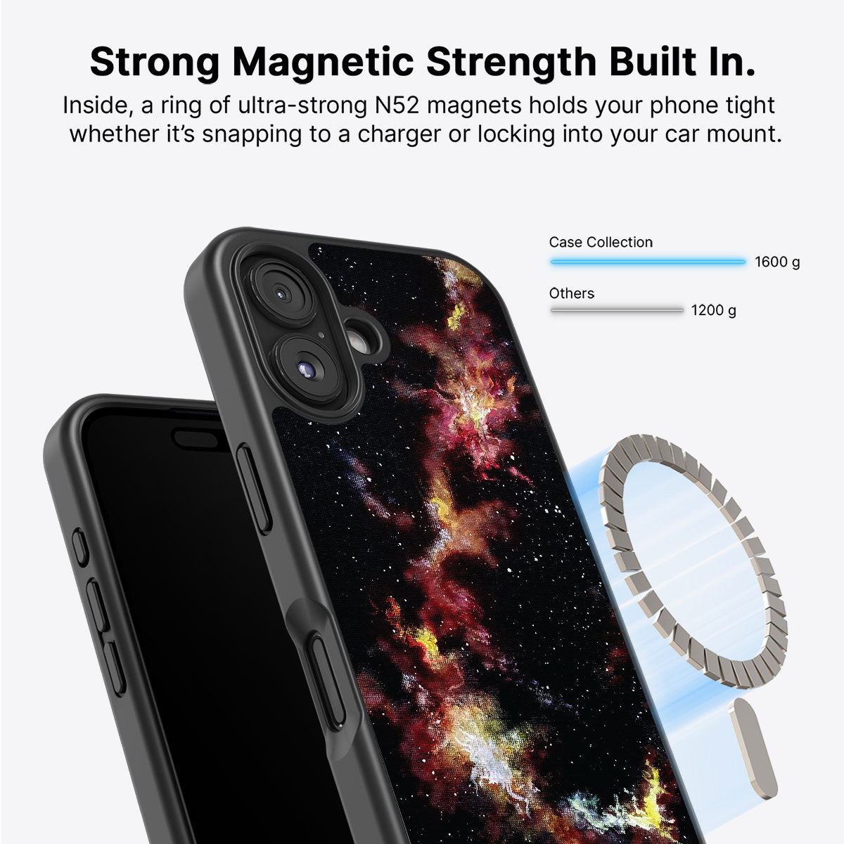 Cosmic Flare - iPhone 16 Case #case type_core (magsafe)