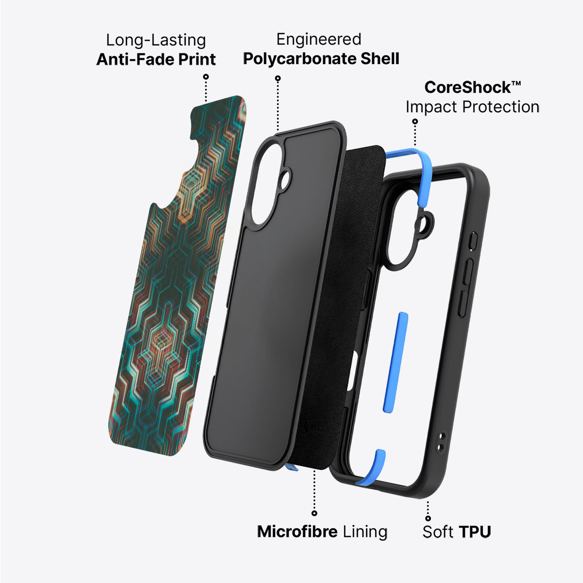 Digital Veins - iPhone 16 Case #case type_core (non magsafe)