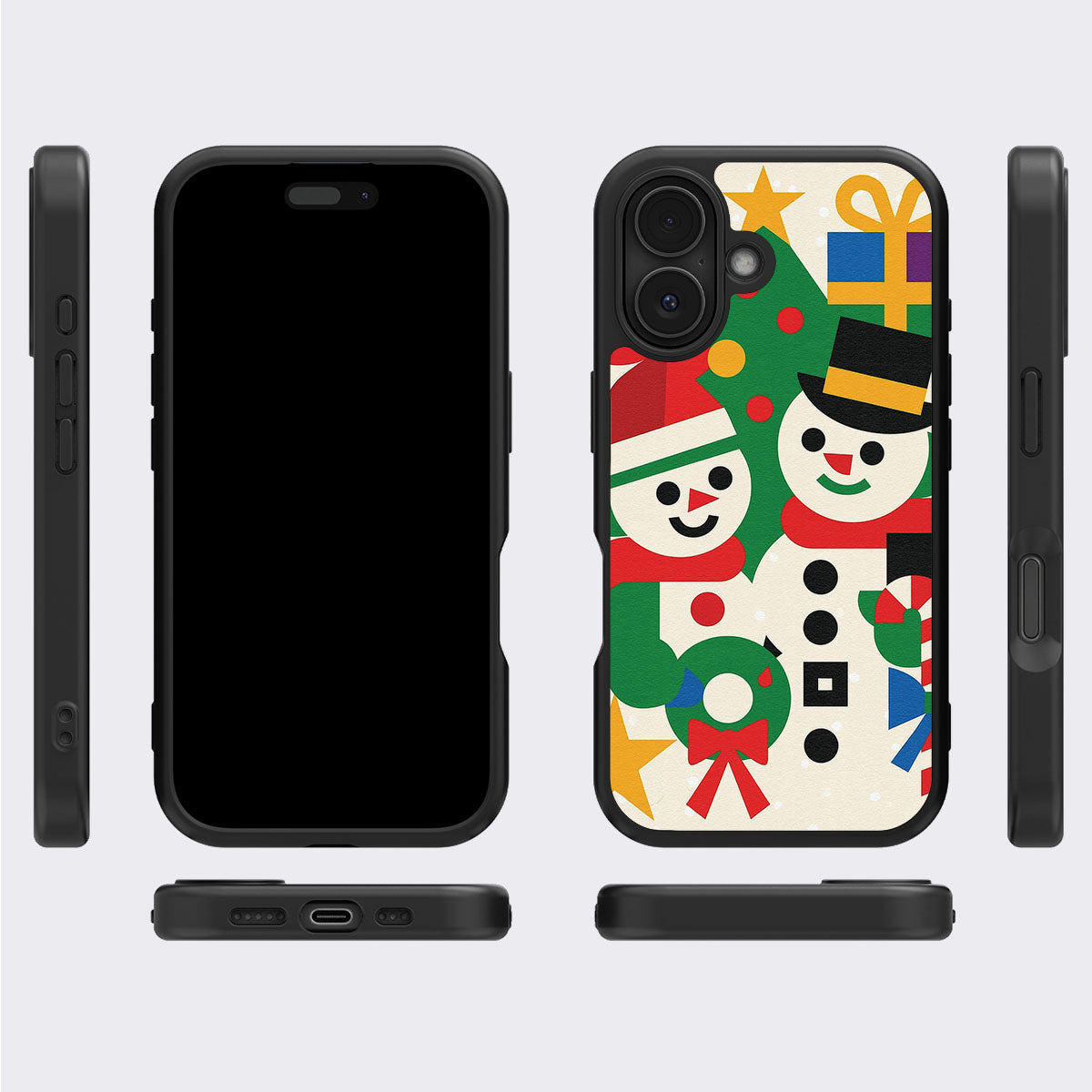 Family Santa - iPhone 16 Case #case type_core (magsafe), #case type_core (non magsafe)