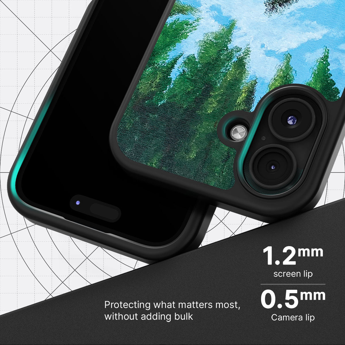 Forest Bathing - iPhone 16 Case #case type_core (magsafe), #case type_core (non magsafe)