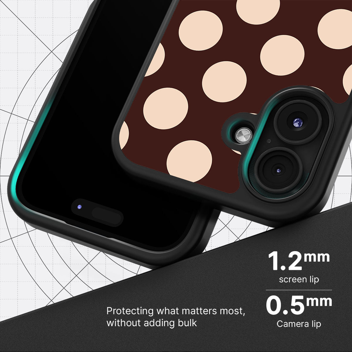 Hazelnut Spread - iPhone 16 Case #case type_core (magsafe), #case type_core (non magsafe)