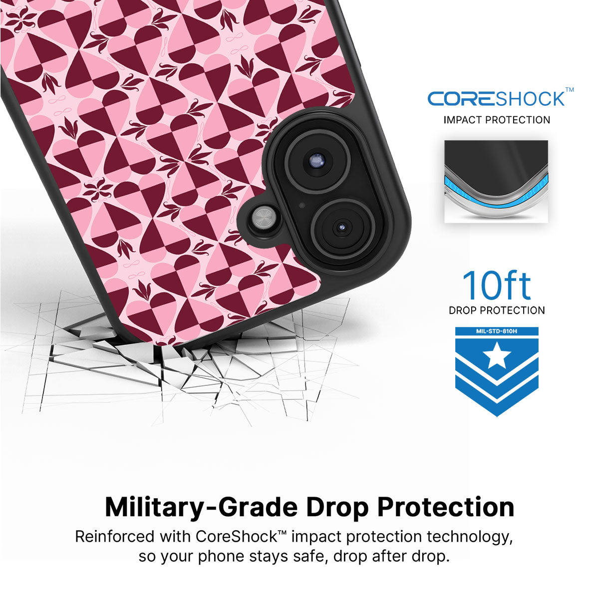 Heart Matters - iPhone 16 Case #case type_core (magsafe), #case type_core (non magsafe)