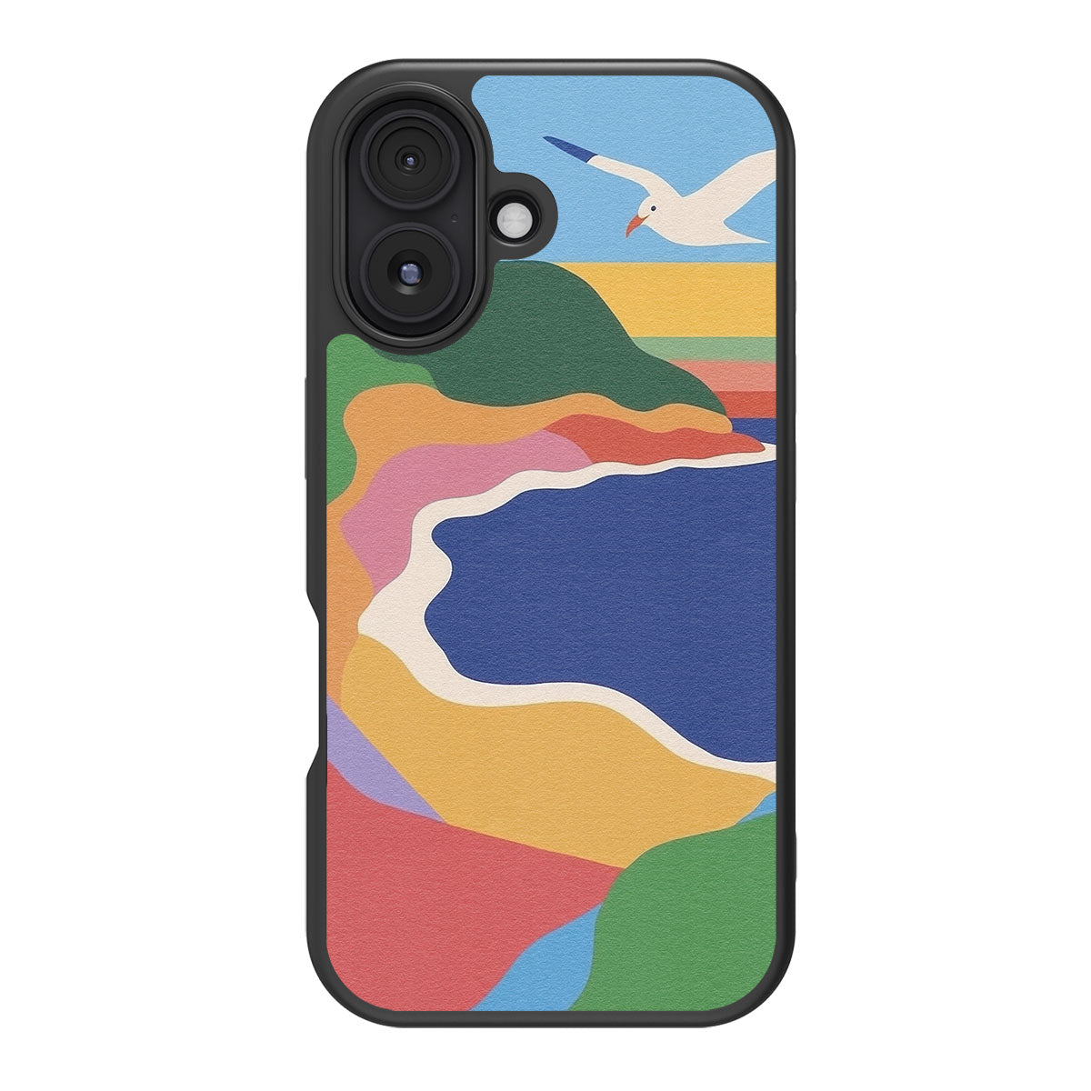 Joy Beach - iPhone 16 Case #case type_core (magsafe), #case type_core (non magsafe)