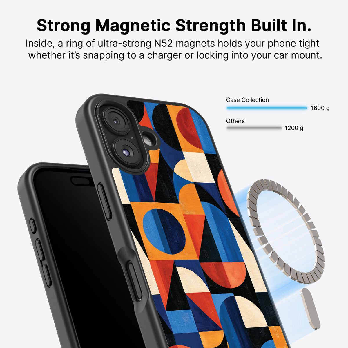 iPhone 16 MagSafe case – Modernist Muse design