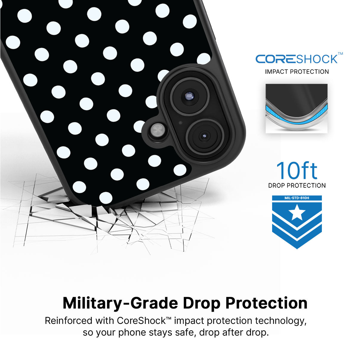 Noir Elite - iPhone 16 Case #case type_core (magsafe), #case type_core (non magsafe)