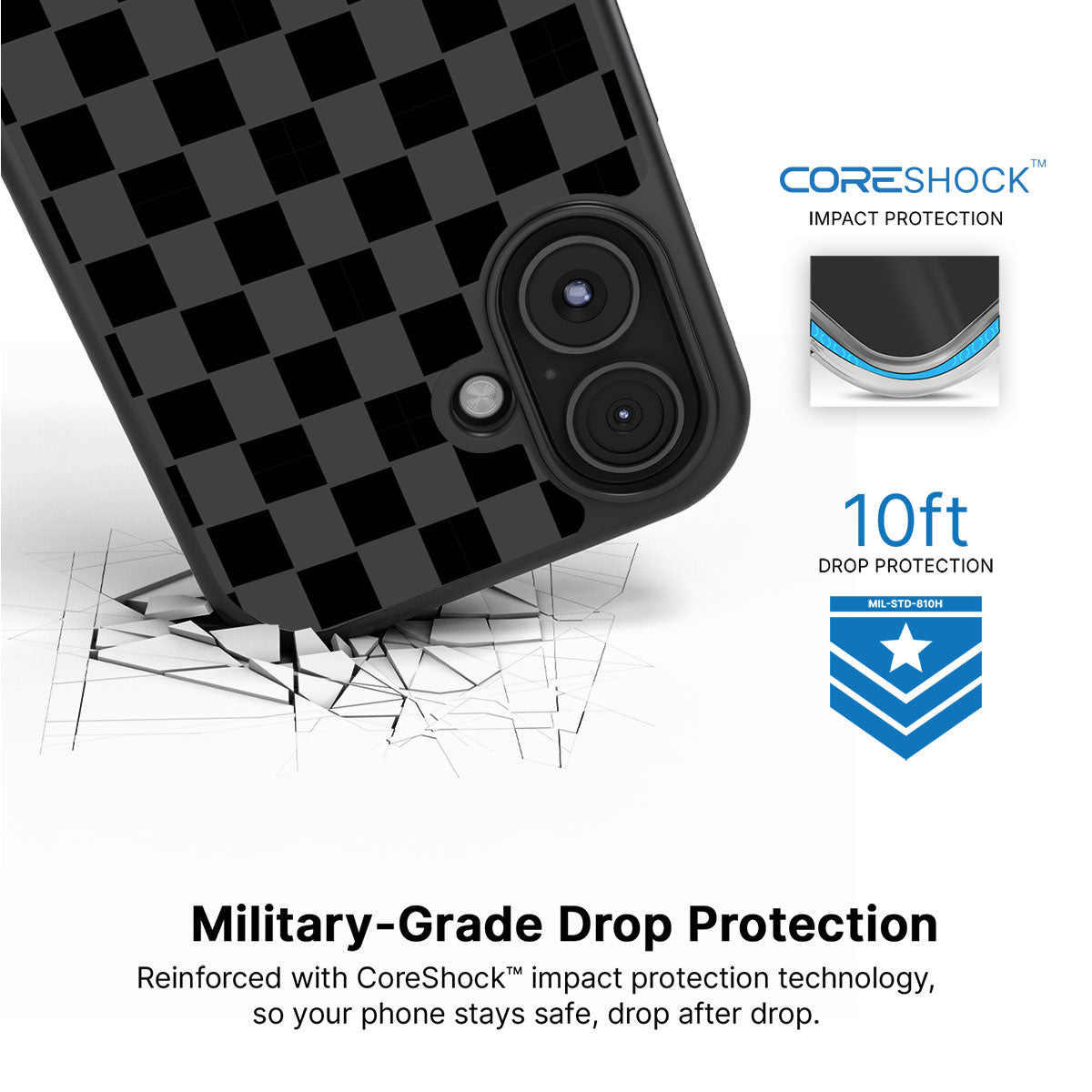 Noir Systems - iPhone 16 Case #case type_core (magsafe), #case type_core (non magsafe)