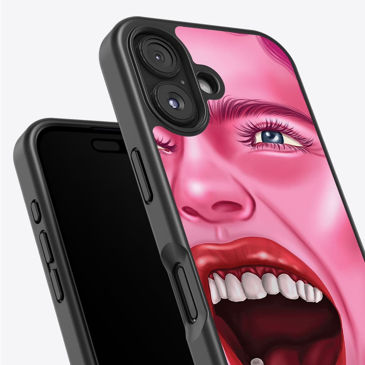 Pink Rage - iPhone 16 Case #case type_core (non magsafe)