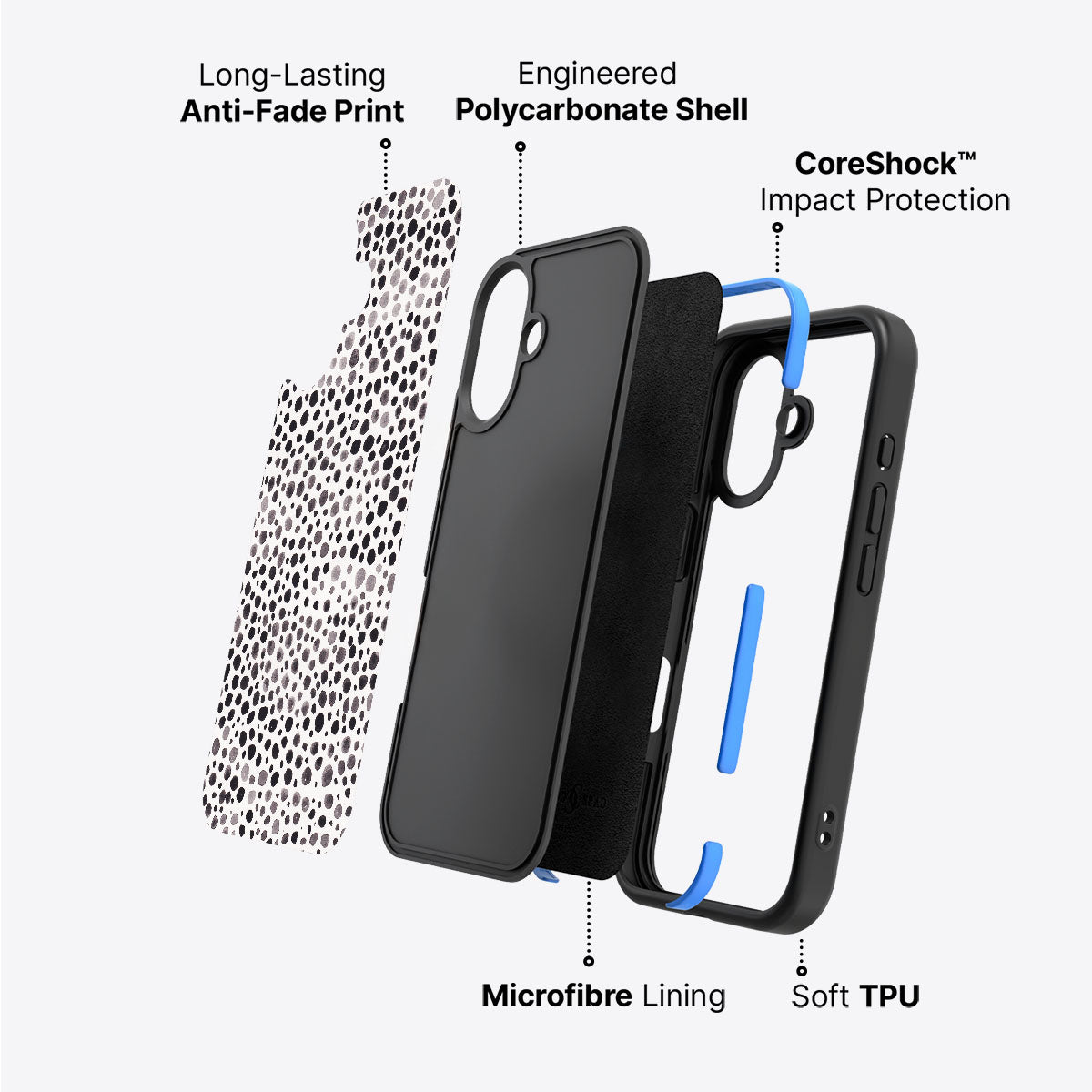 Rain Dance - iPhone 16 Case, #case type_core (non magsafe)