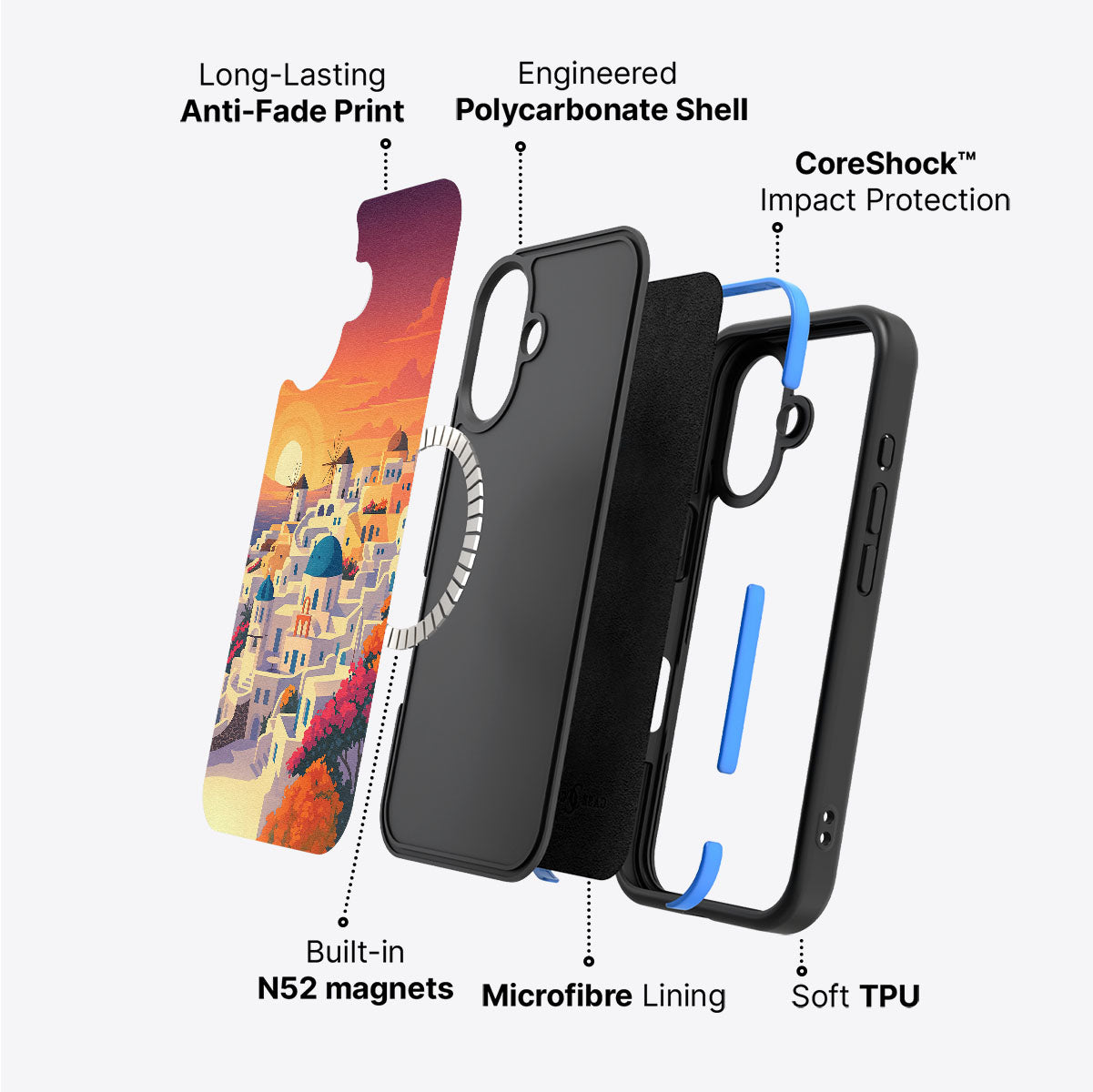 Santorini - iPhone 16 Case #case type_core (magsafe)