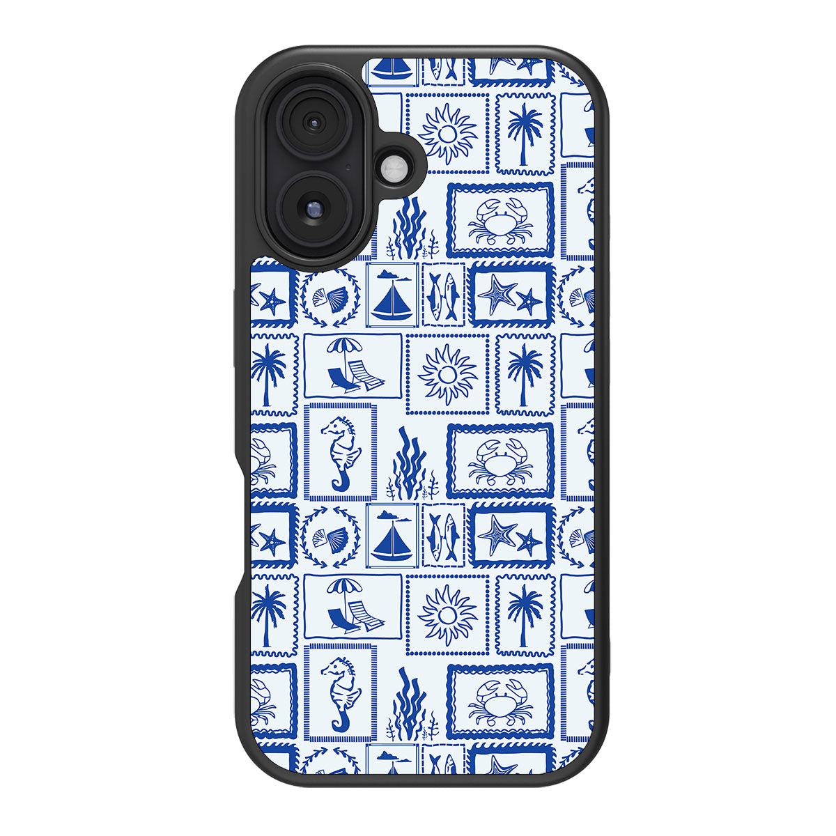 Seaside Sketches - iPhone 16 Case #case type_core (magsafe), #case type_core (non magsafe)