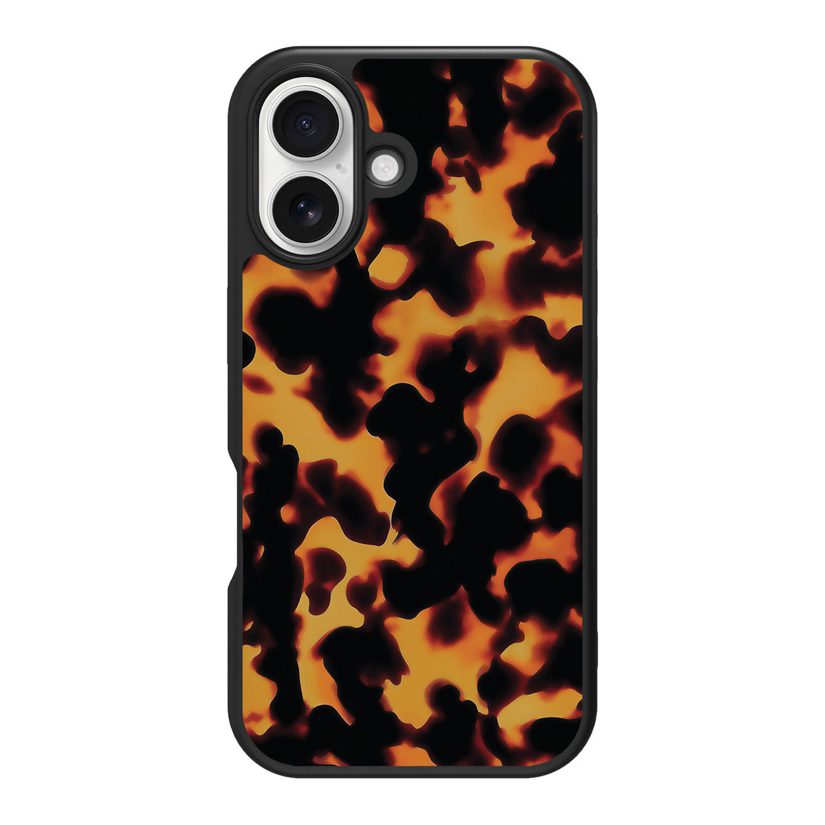 Animal Print Designer iPhone 16 Case – Tortoise Shell | MagSafe