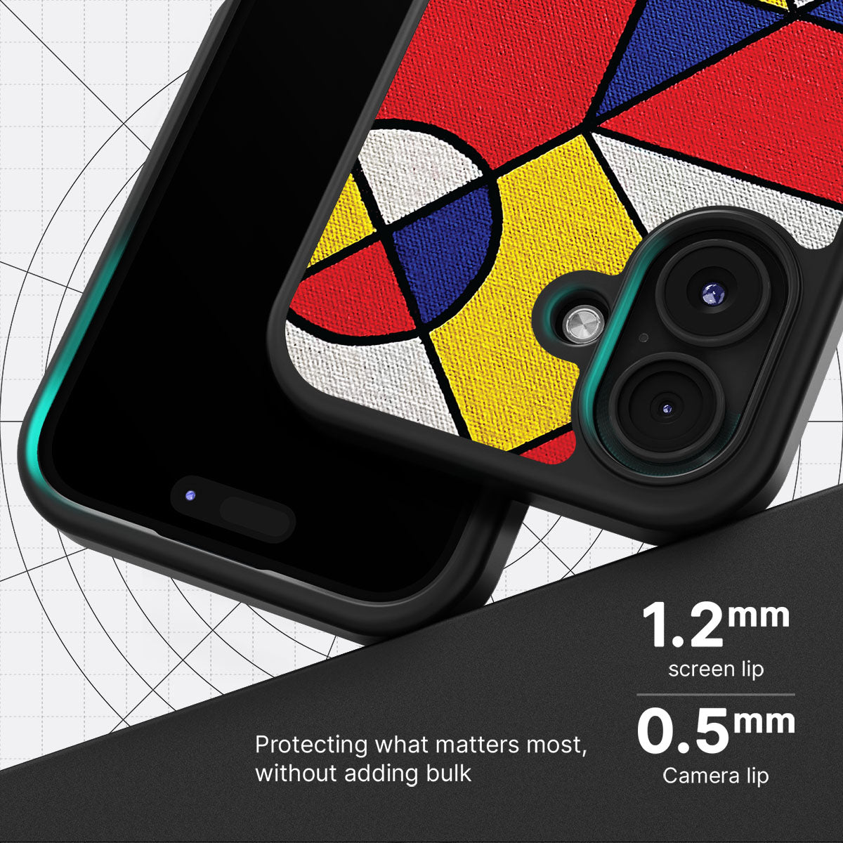 Bauhaus Proper - iPhone 16 Plus Case #case type_core (magsafe), #case type_core (non magsafe)