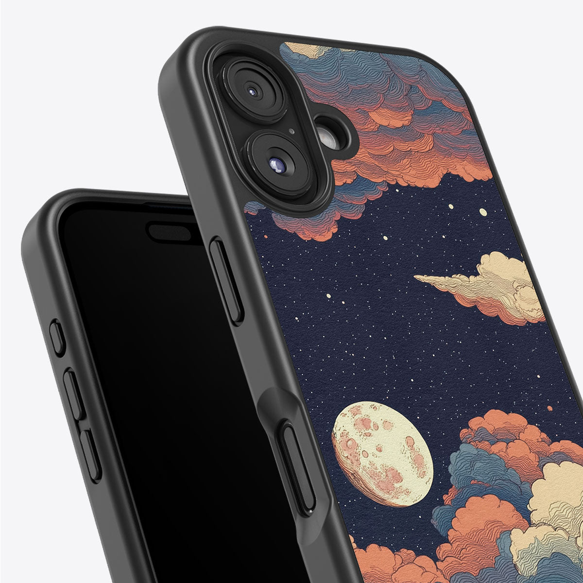 Blushed Moon - iPhone 16 Plus Case #case type_core (non magsafe)