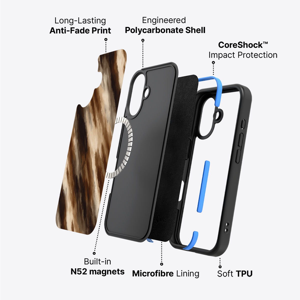 Bronze Terra - iPhone 16 Plus Case  #case type_core (magsafe)