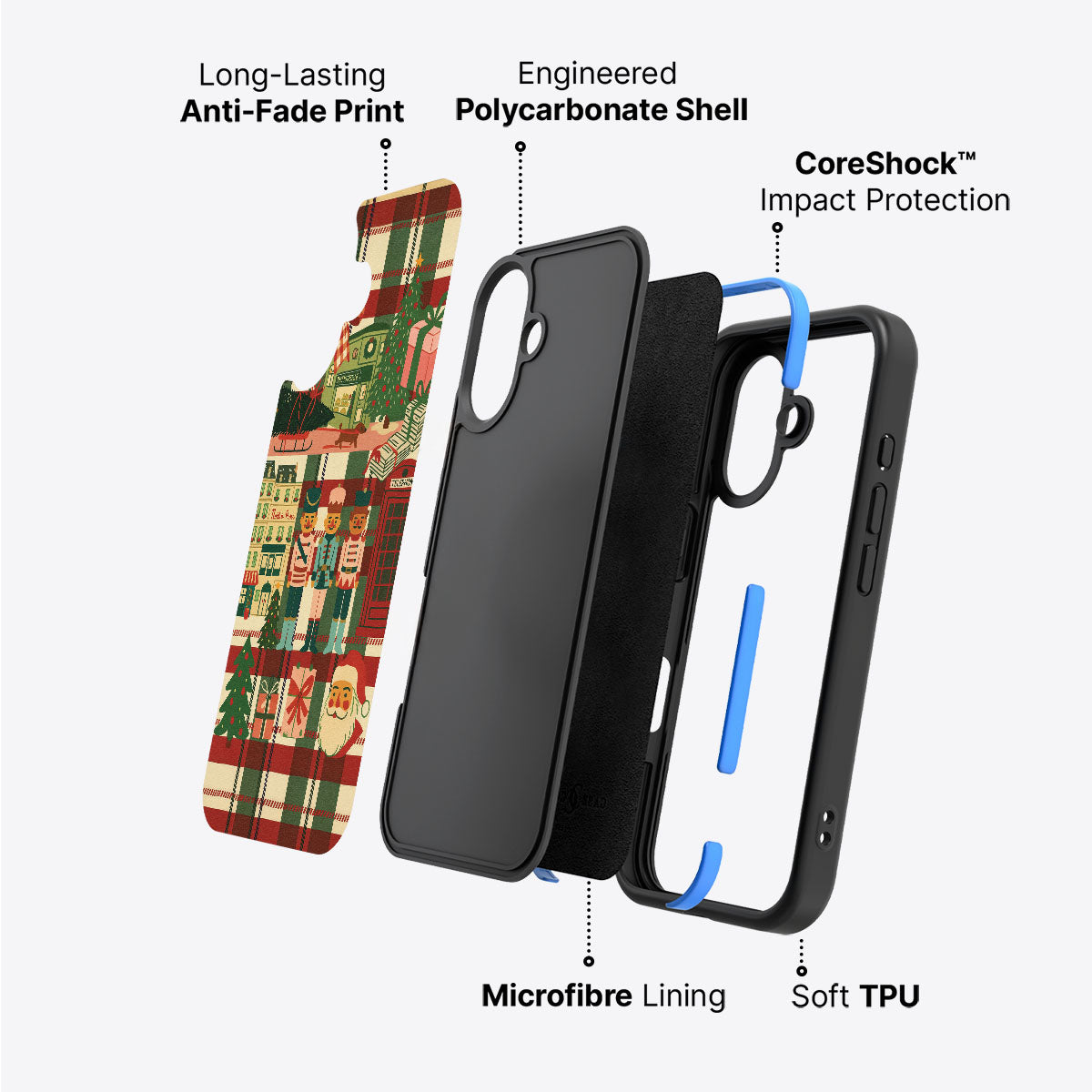 Christmas Joy - iPhone 16 Plus Case #case type_core (non magsafe)