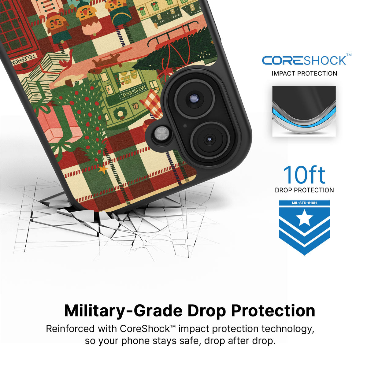 Christmas Joy - iPhone 16 Plus Case #case type_core (magsafe), #case type_core (non magsafe)