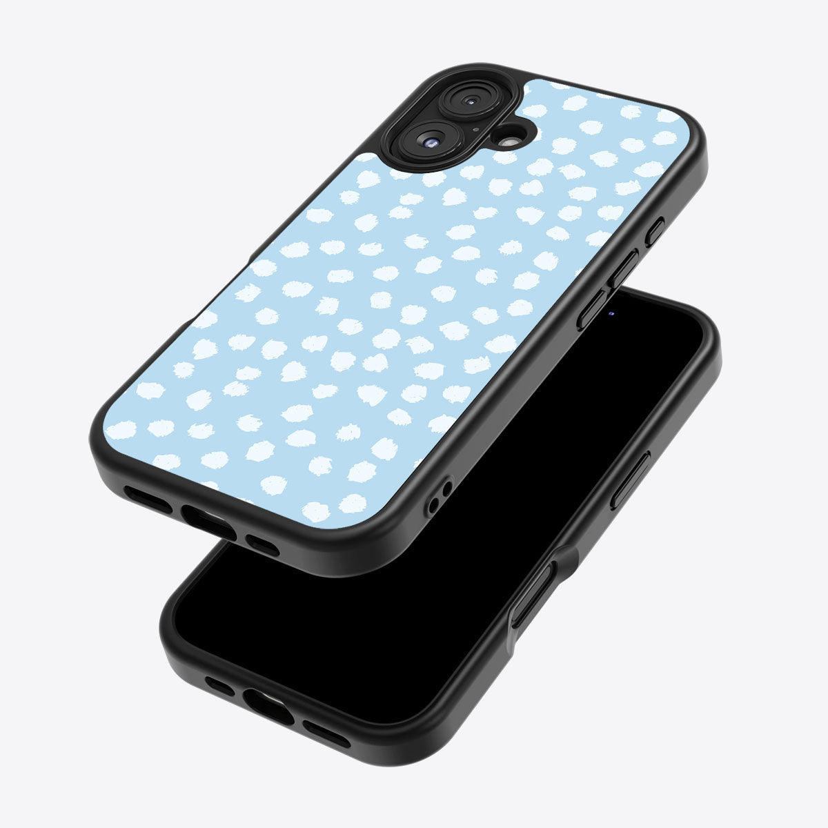 Cloud Dots - iPhone 16 Plus Case #case type_core (magsafe), #case type_core (non magsafe)