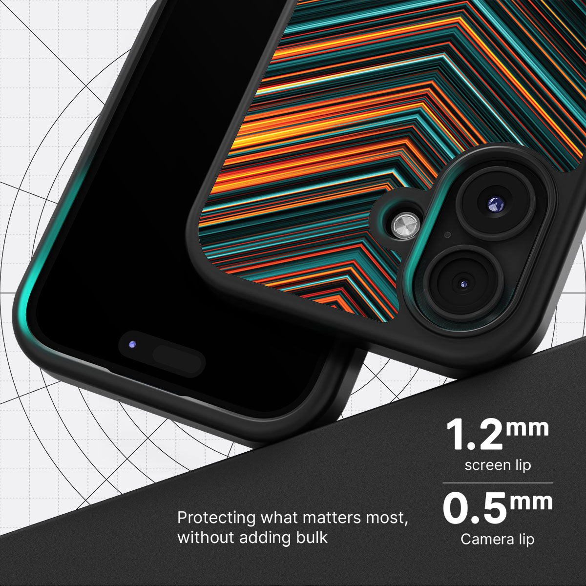 Deep Tech - iPhone 16 Plus Case #case type_core (magsafe), #case type_core (non magsafe)