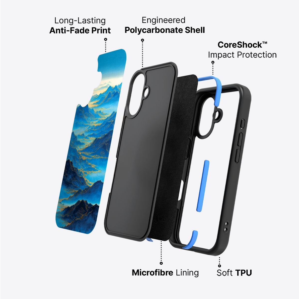 Ethereal Dawn - iPhone 16 Plus Case #case type_core (non magsafe)